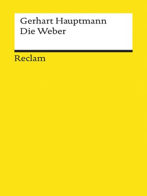 cover image of Die Weber